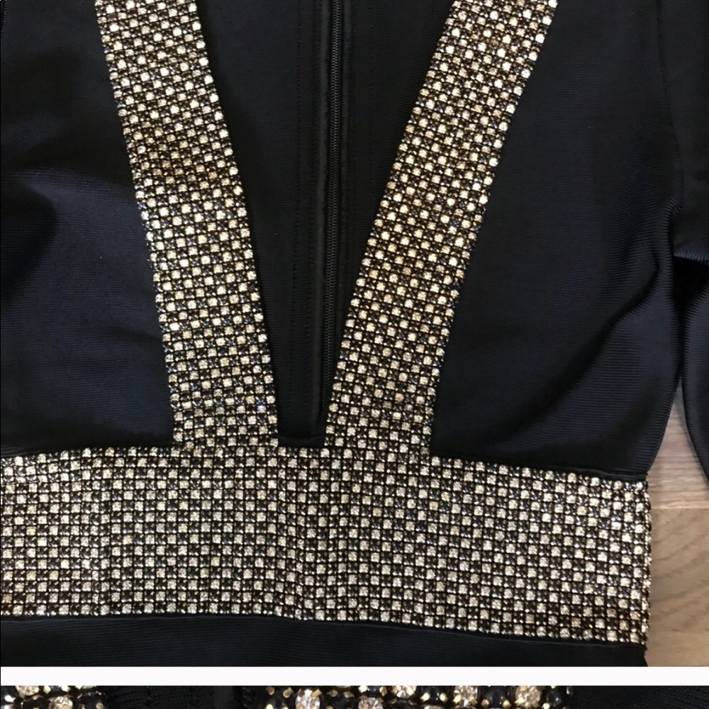 Small embellished bandage dress 💋🎀😍🎈👯‍♀️ - Picture 2 of 3